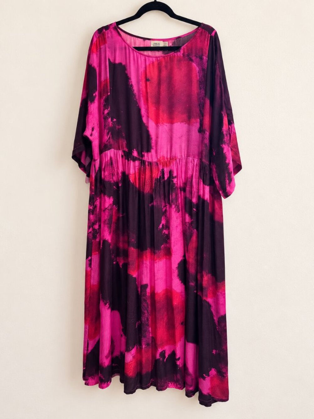 Anthropologie NorBlack NorWhite Lysandra Tie-Dye Maxi Dress 1X